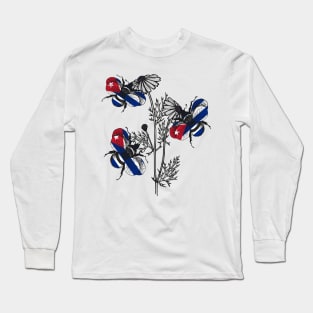 Cuba Bees Long Sleeve T-Shirt